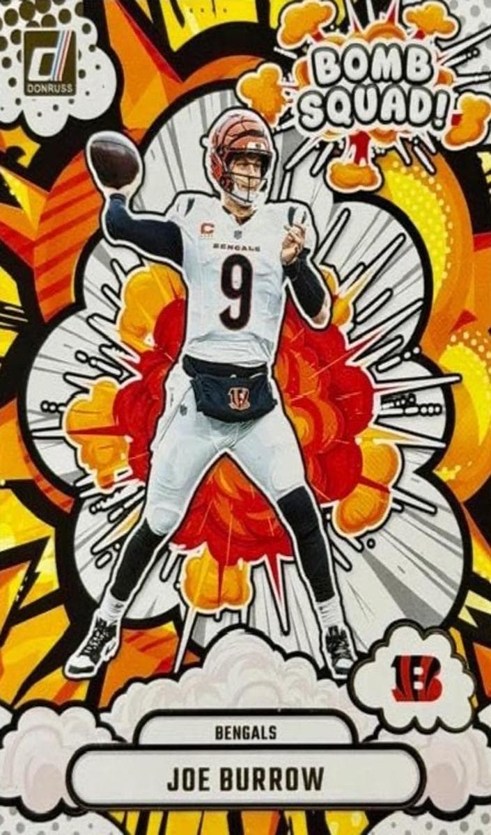 Joe Burrow 2025 panini Panini Donruss