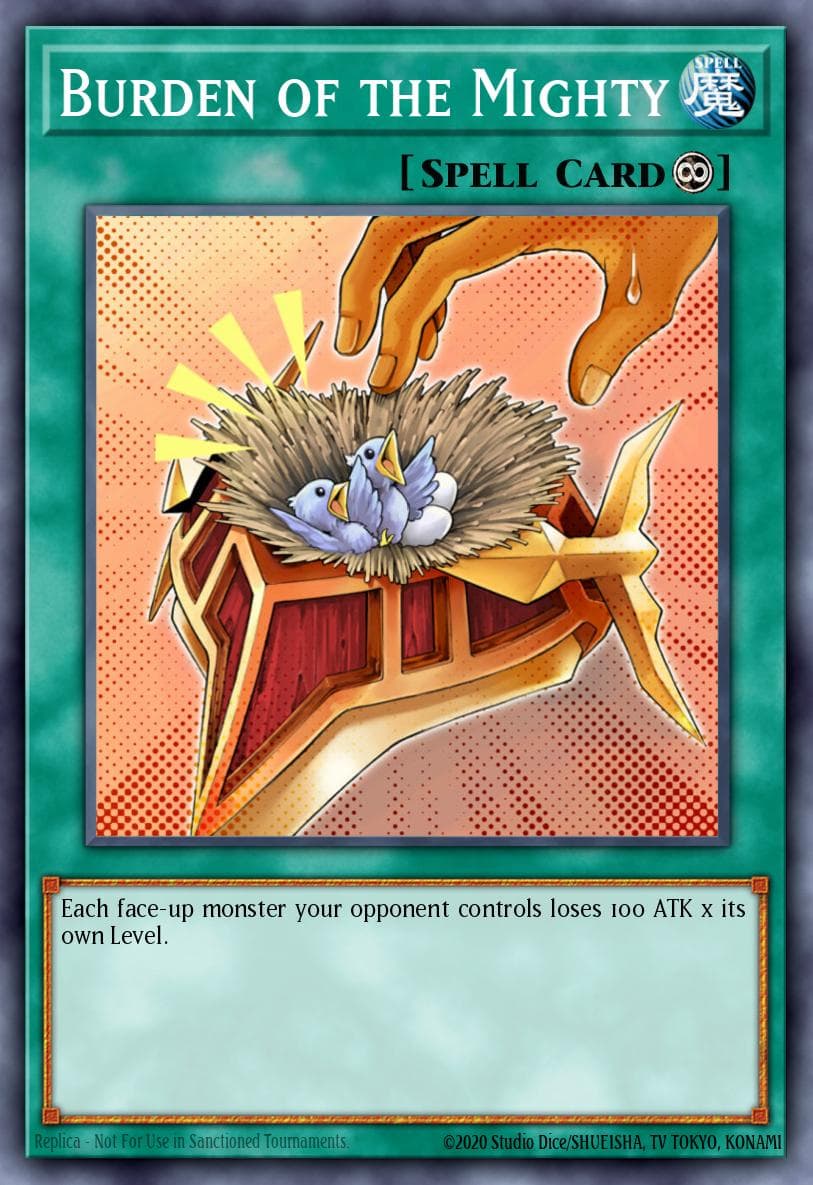 Burden of the Mighty #YS18-EN030
