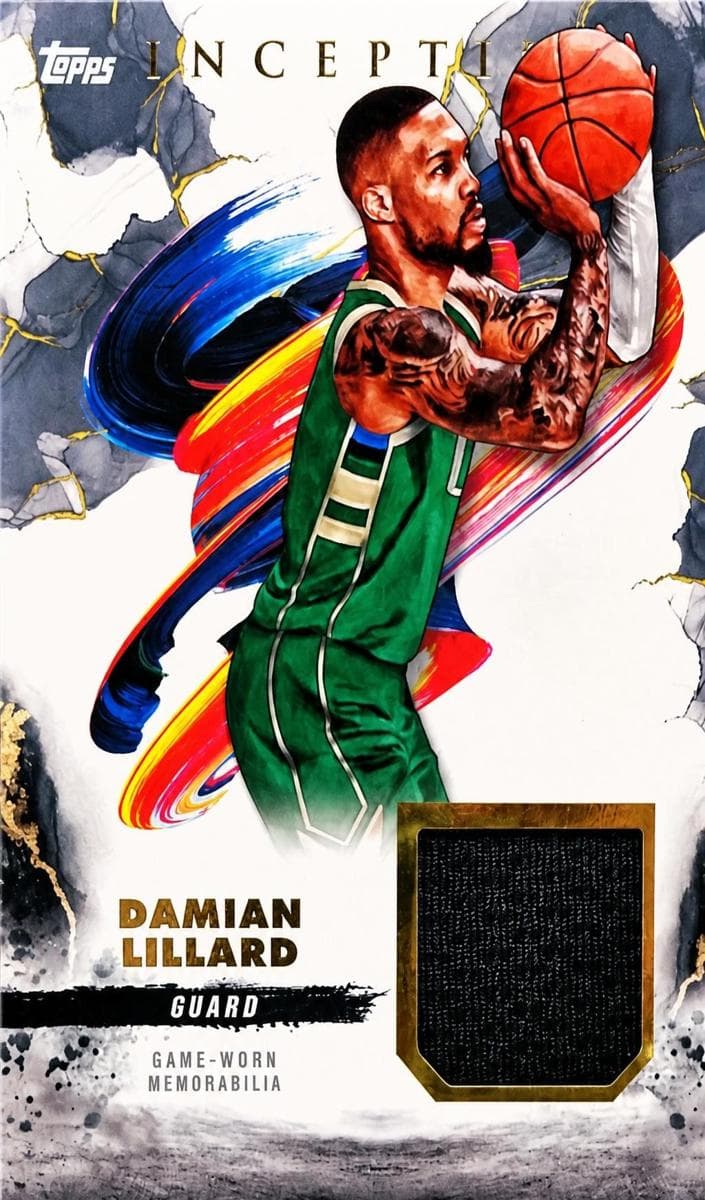 Damian Lillard 2024 topps Topps Inception