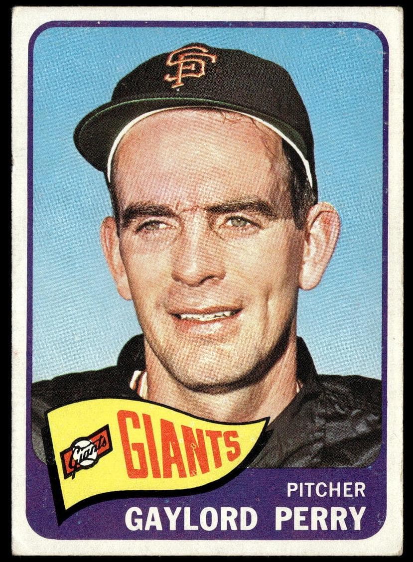 Gaylord Perry 1965 topps Topps