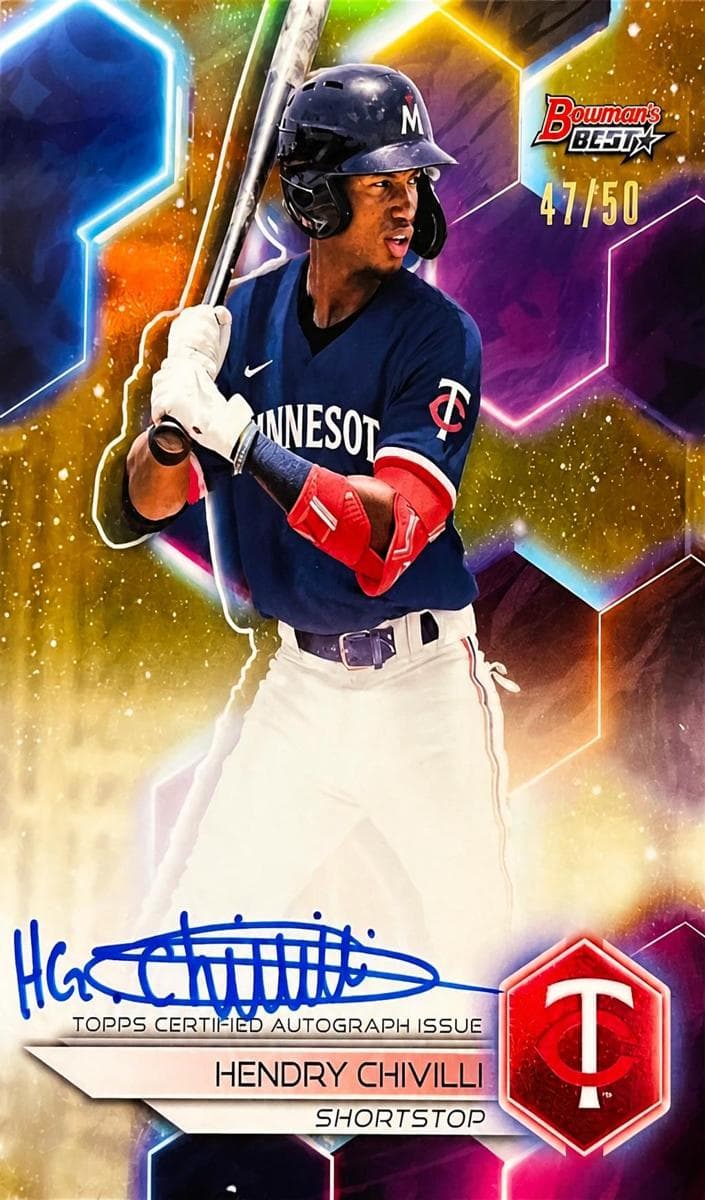 Hendry Chivilli trading card
