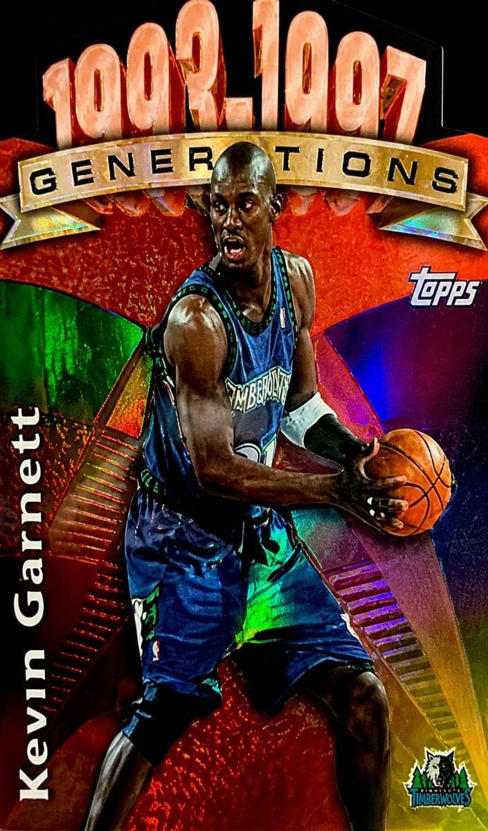 Kevin Garnett 1997 topps Topps