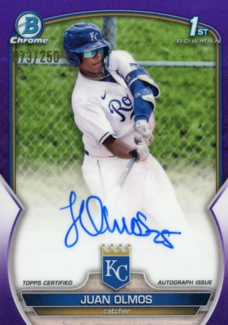 Juan Olmos trading card