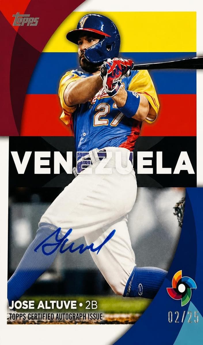 Jose Altuve 2023 topps Topps