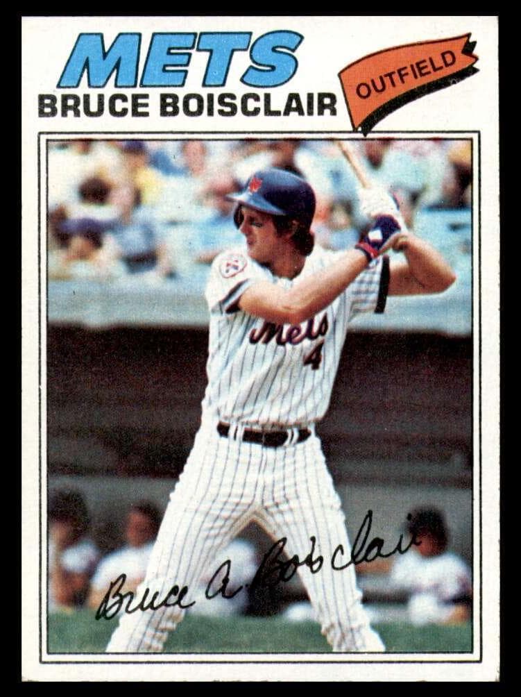 Bruce Boisclair 1977 topps Topps