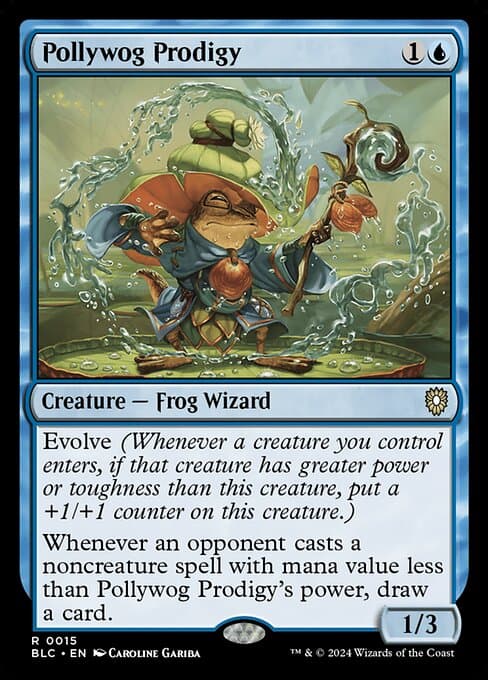 Pollywog Prodigy 2024 Magic: The Gathering Bloomburrow Commander