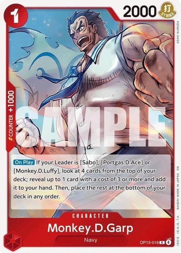 Monkey.D.Garp #OP13-016