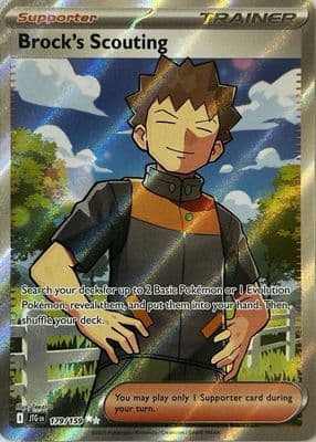Brock's Scouting 2025 Pokemon