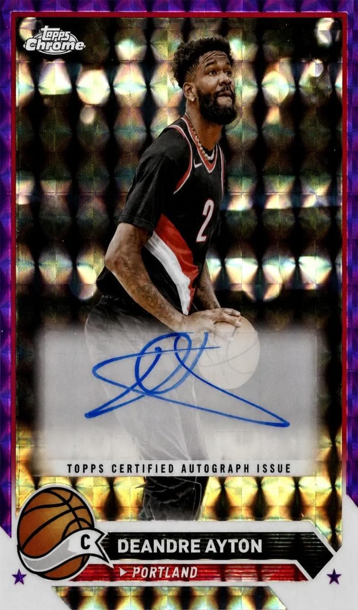 Deandre Ayton 2023 topps Topps Chrome