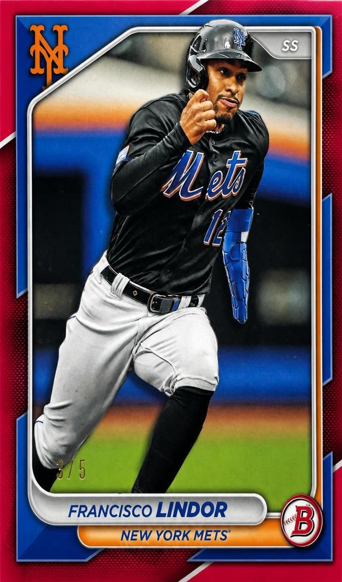 Francisco Lindor 2024 bowman Bowman