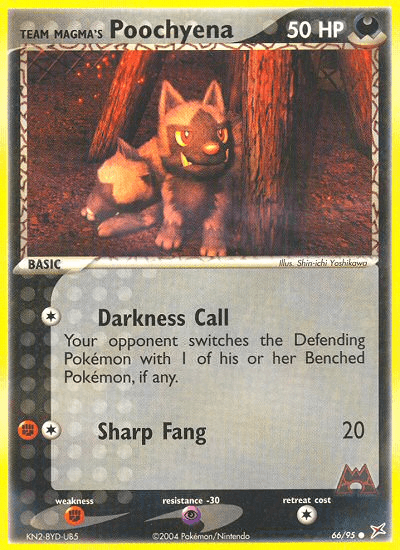 Team Magma's Poochyena #17