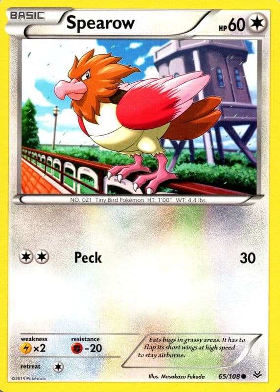 Spearow 2015 Pokemon Roaring Skies