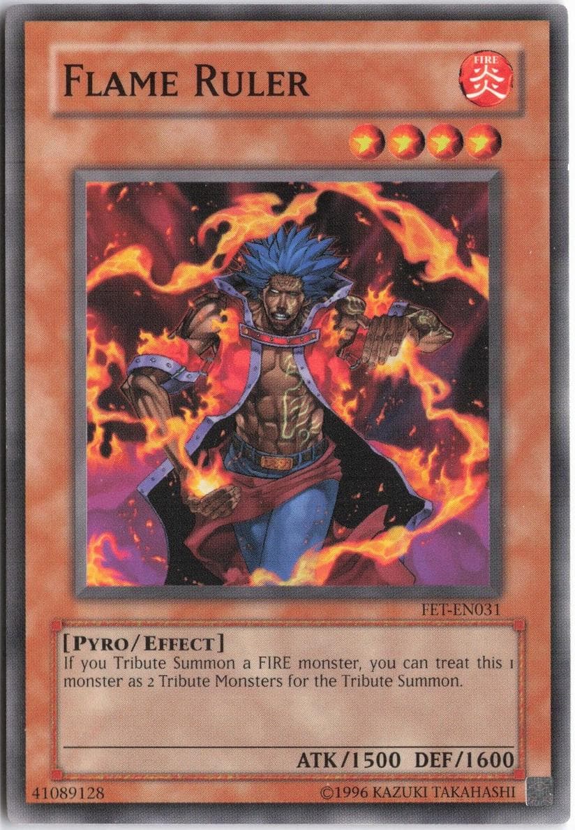 Flame Ruler 2005 Yu-Gi-Oh! Flaming Eternity