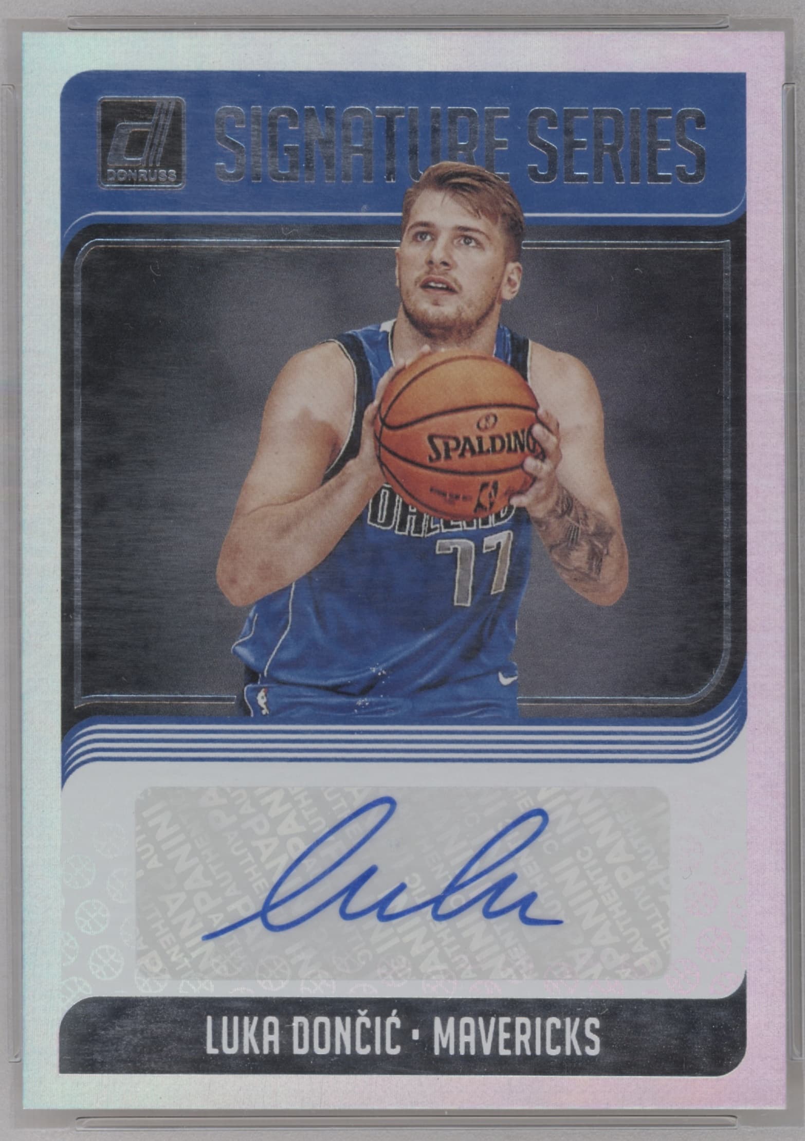 Luka Doncic 2018 panini Donruss Optic