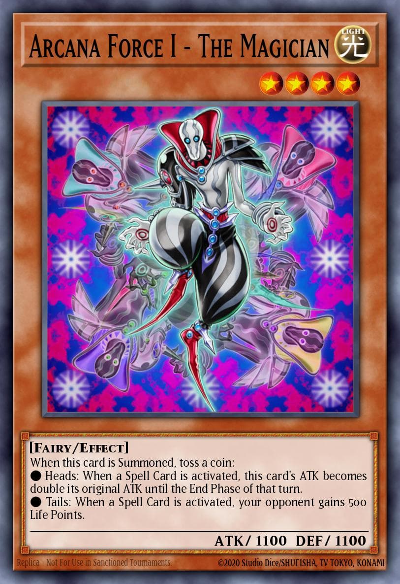 Arcana Force I - The Magician 2008 Yu-Gi-Oh!