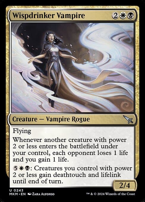 Wispdrinker Vampire 2024 Magic: The Gathering Murders at Karlov Manor