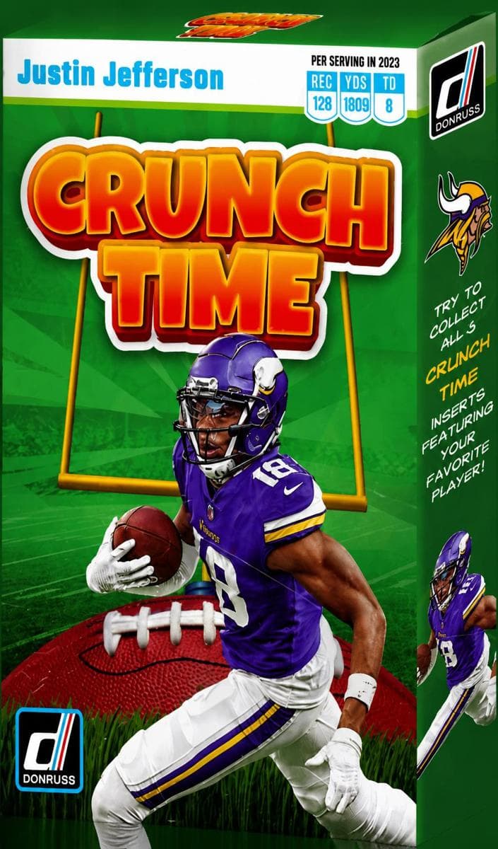 Justin Jefferson 2023 panini Panini Donruss