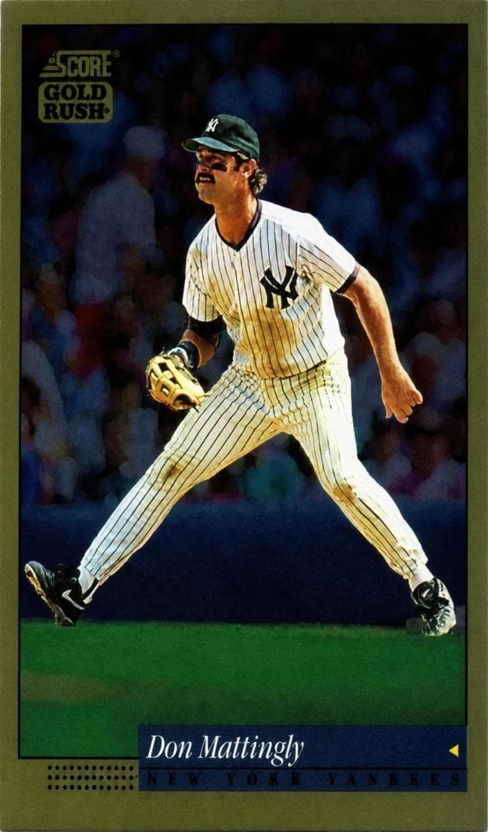 Don Mattingly 1994 panini Score