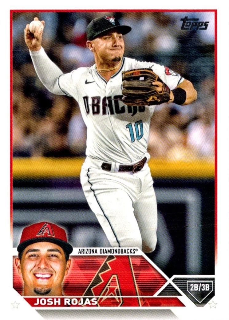 Josh Rojas trading card