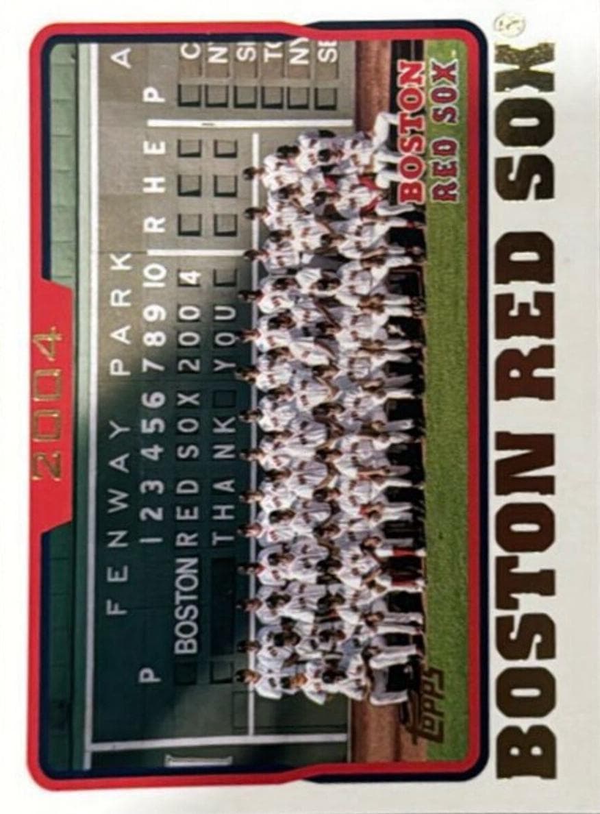 Boston Red Sox 2005 topps Topps