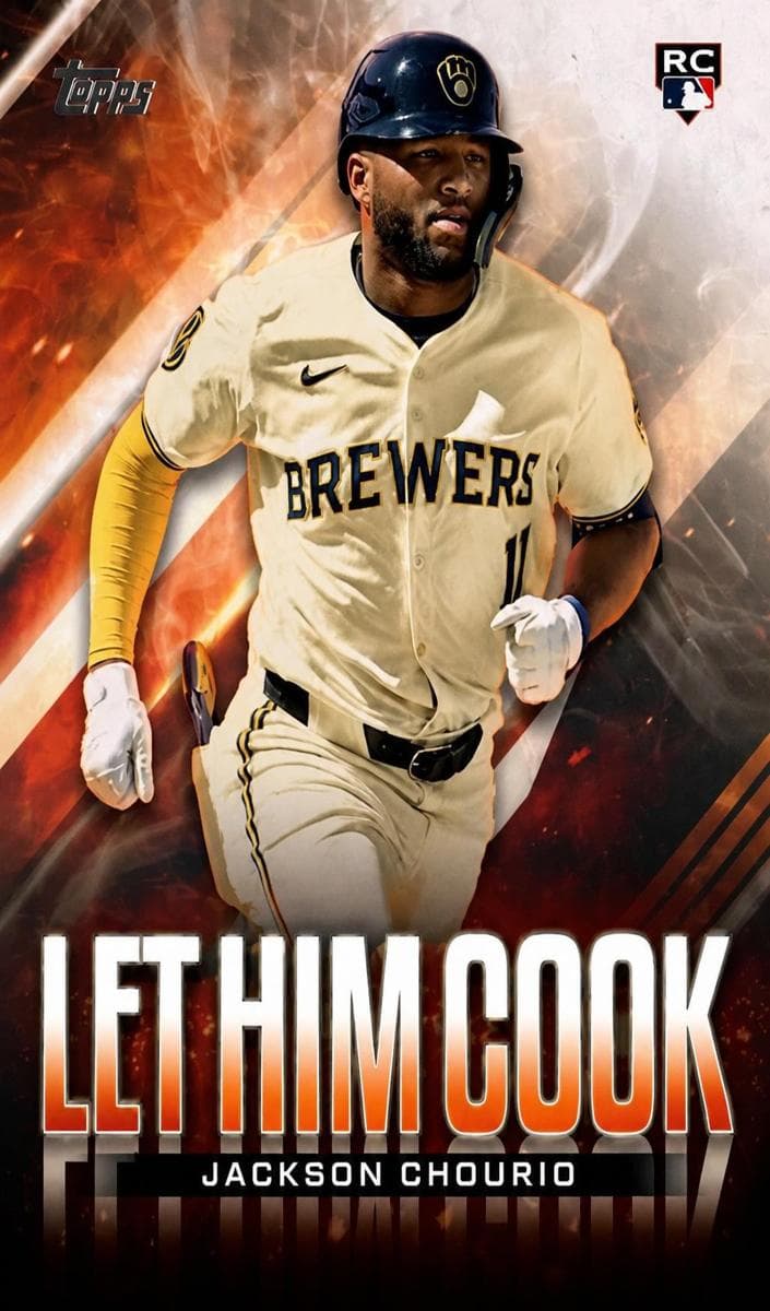 Jackson Chourio 2024 topps Topps Update