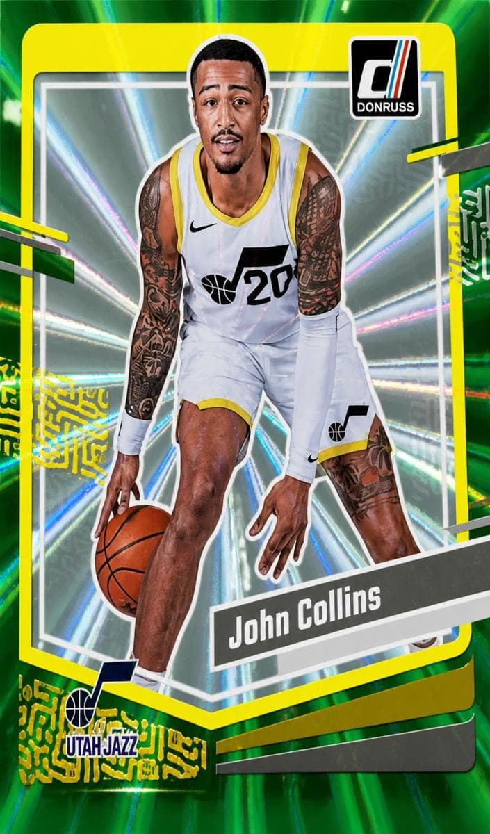 John Collins trading card