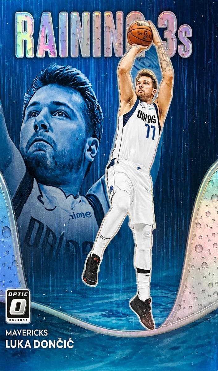 Trae Young 2022 panini Donruss Optic