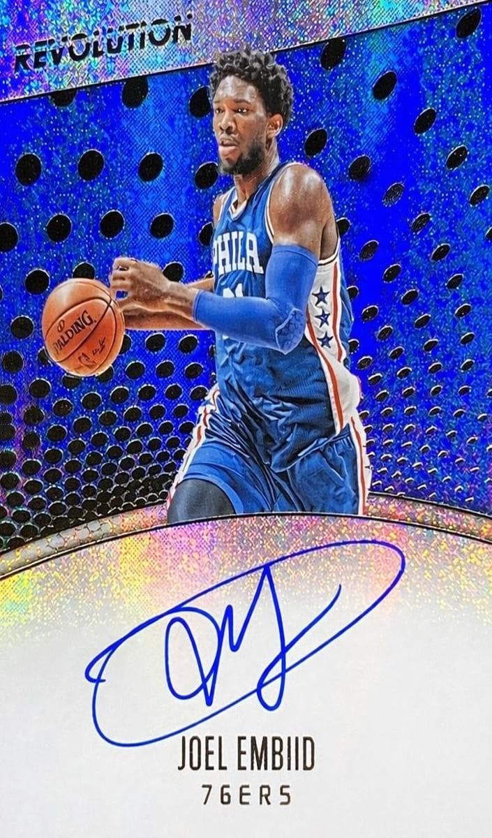 Joel Embiid 2017 panini