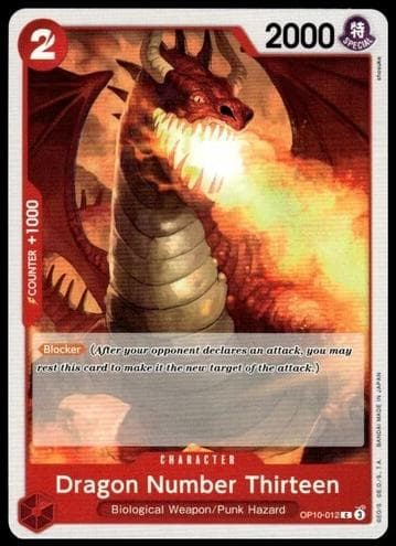 Dragon Number Thirteen #op10-012