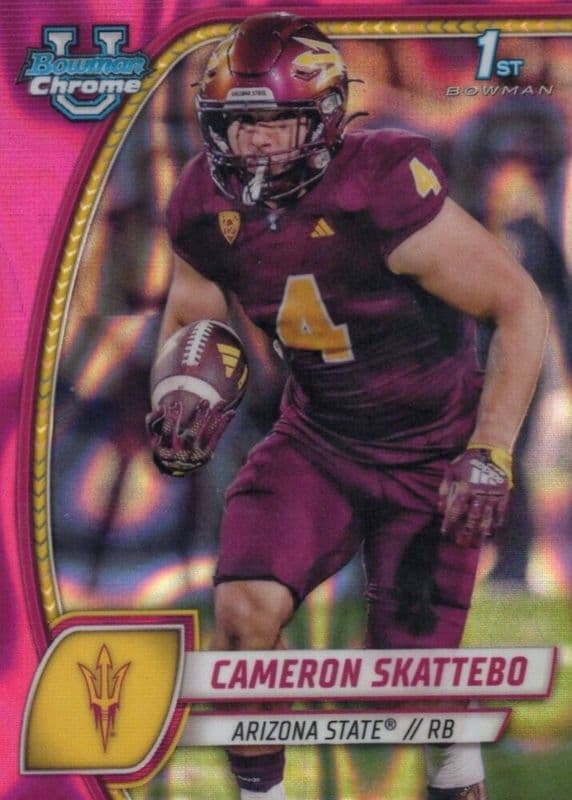 Cam Skattebo 2024 bowman