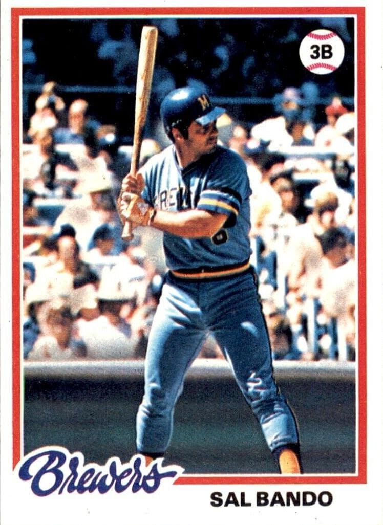Sal Bando 1978 topps Topps