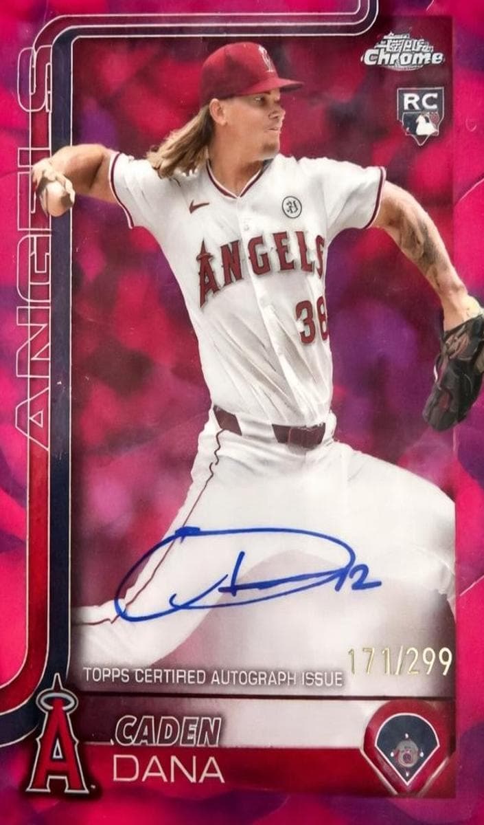 Caden Dana 2025 topps Topps Chrome Update