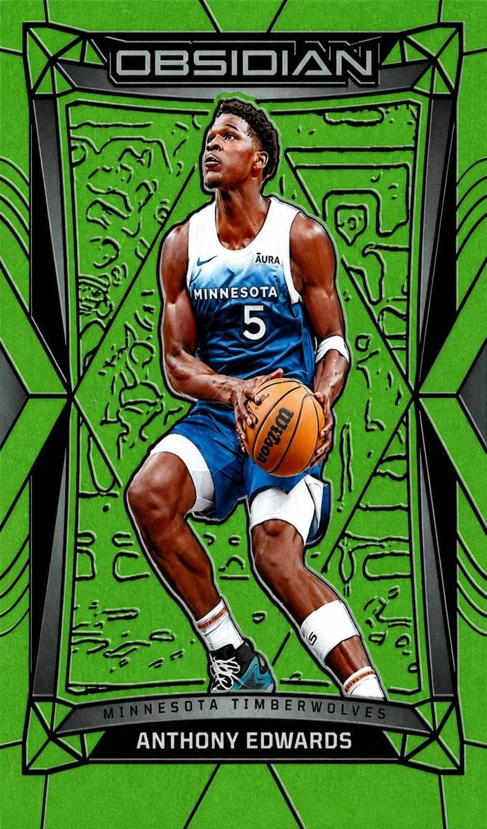 Anthony Edwards 2023 panini Panini Obsidian