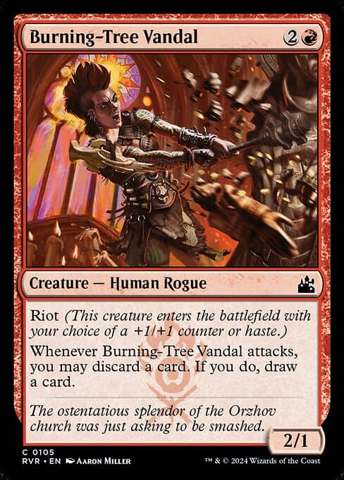 Burning-Tree Vandal 2024 Magic: The Gathering Ravnica Remastered