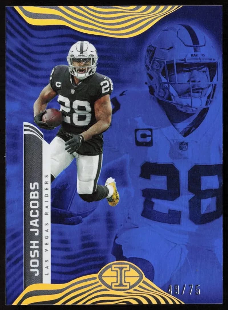 Josh Jacobs 2022 panini Panini Illusions
