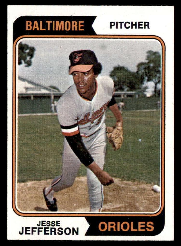 Jesse Jefferson 1974 topps Topps