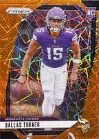 Dallas Turner 2024 panini Prizm Green Wave