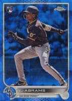 CJ Abrams trading card