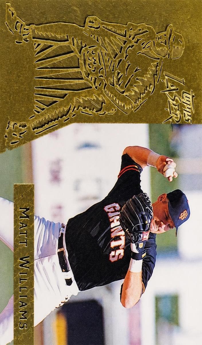 Matt Williams 1996 topps Laser