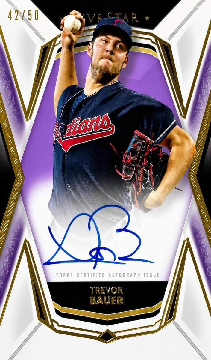 Trevor Bauer 2019 topps