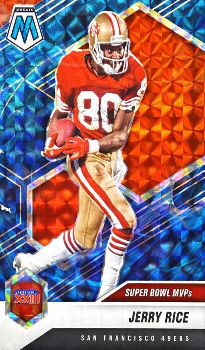 Jerry Rice 2021 panini Panini Mosaic