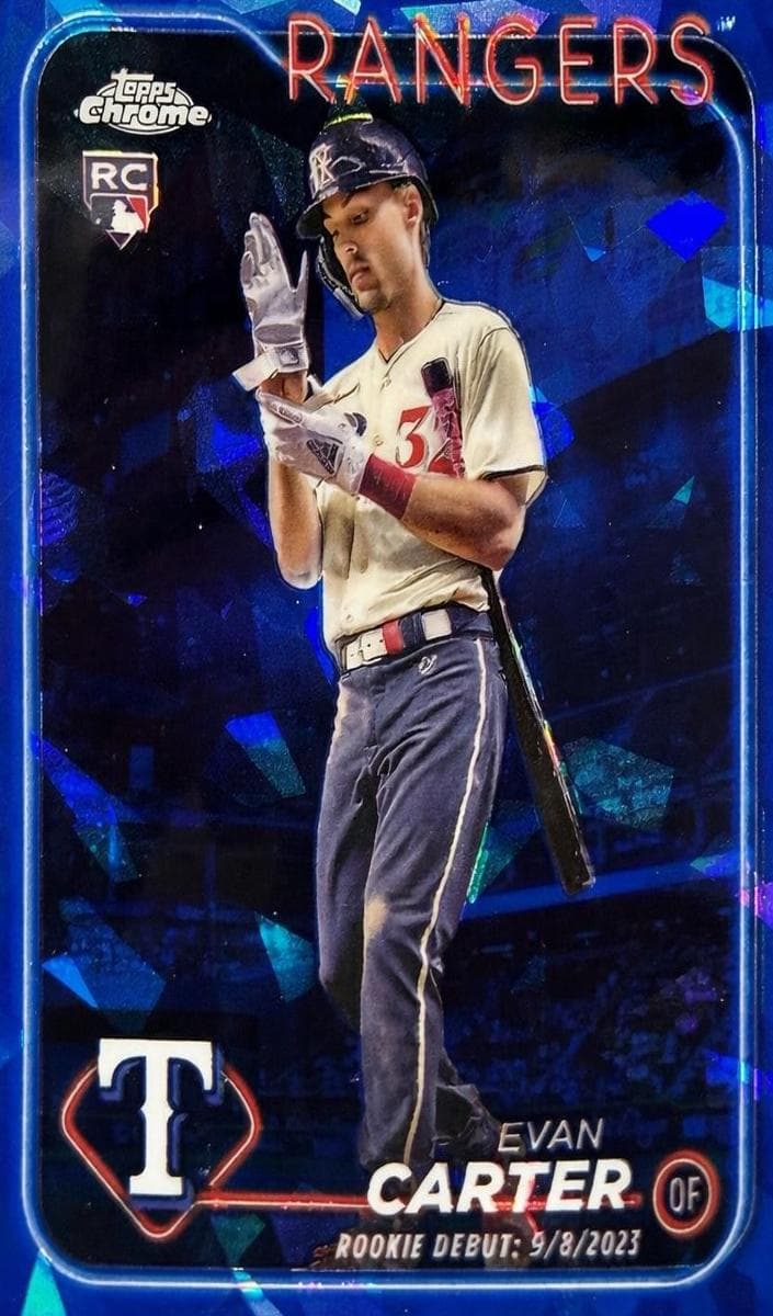 Evan Carter 2024 topps