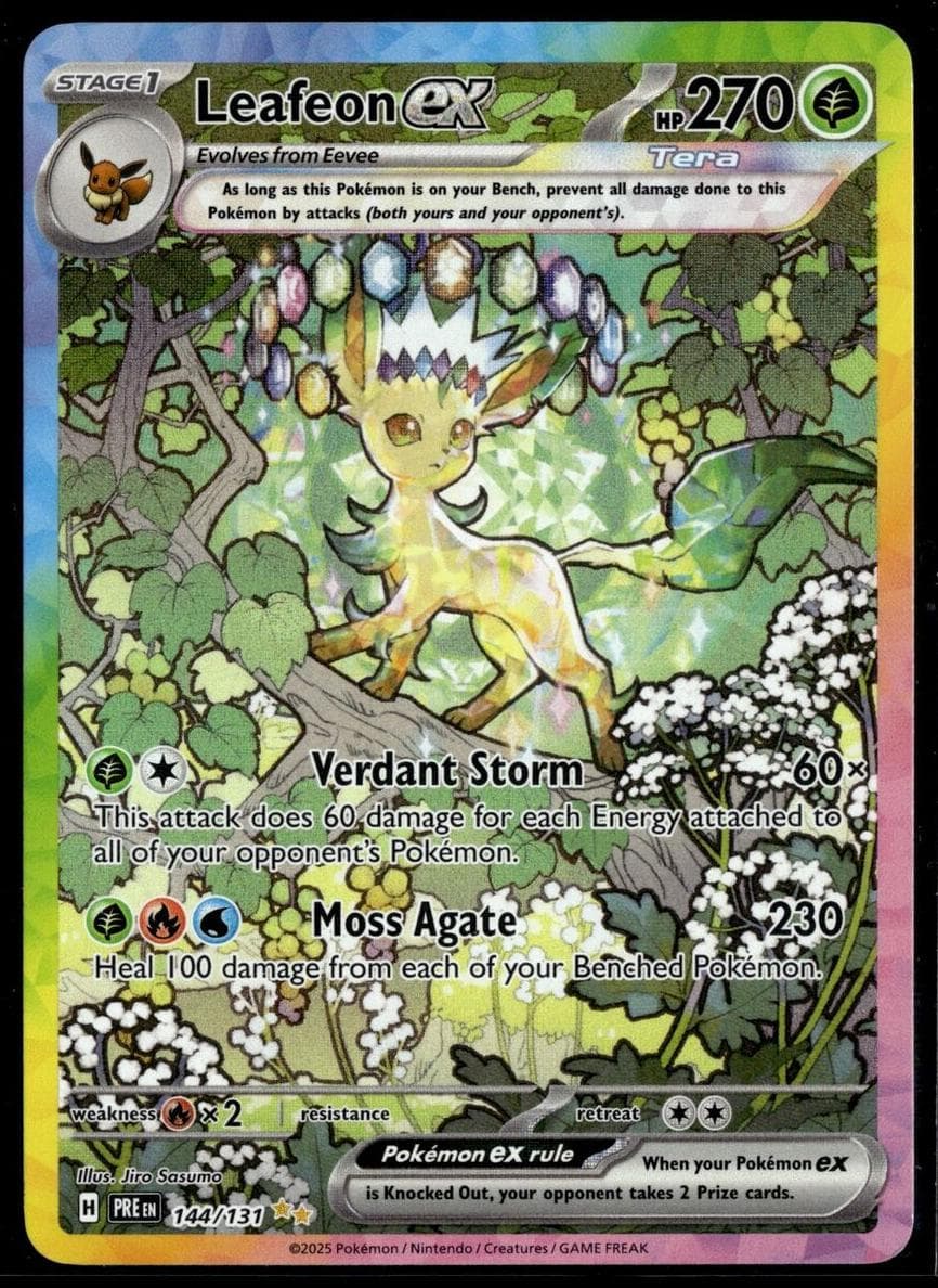 Leafeon EX #144