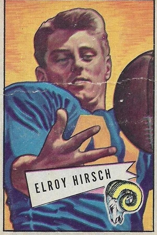 Elroy Hirsch 1952 bowman Bowman Small