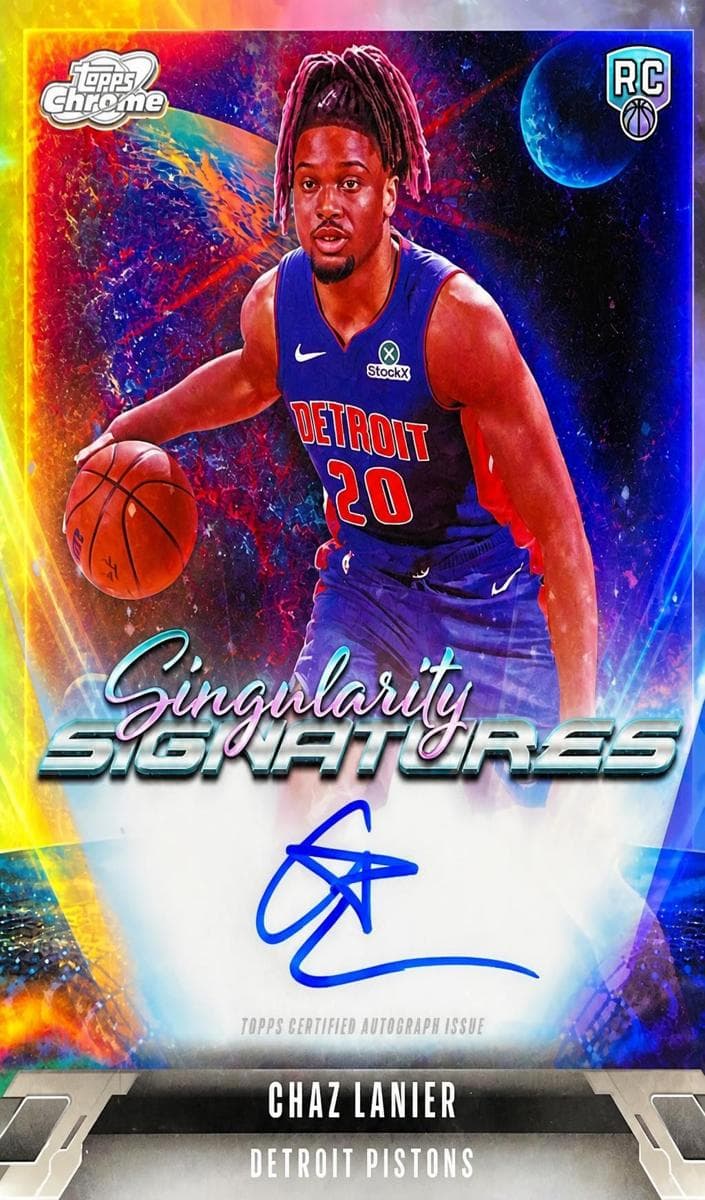 Chaz Lanier 2025 topps Topps Cosmic Chrome