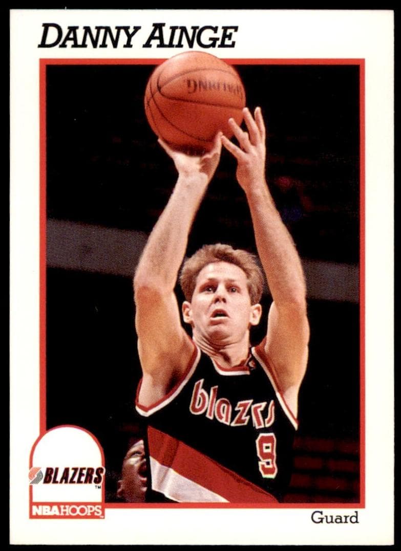 Danny Ainge 1991 panini Hoops