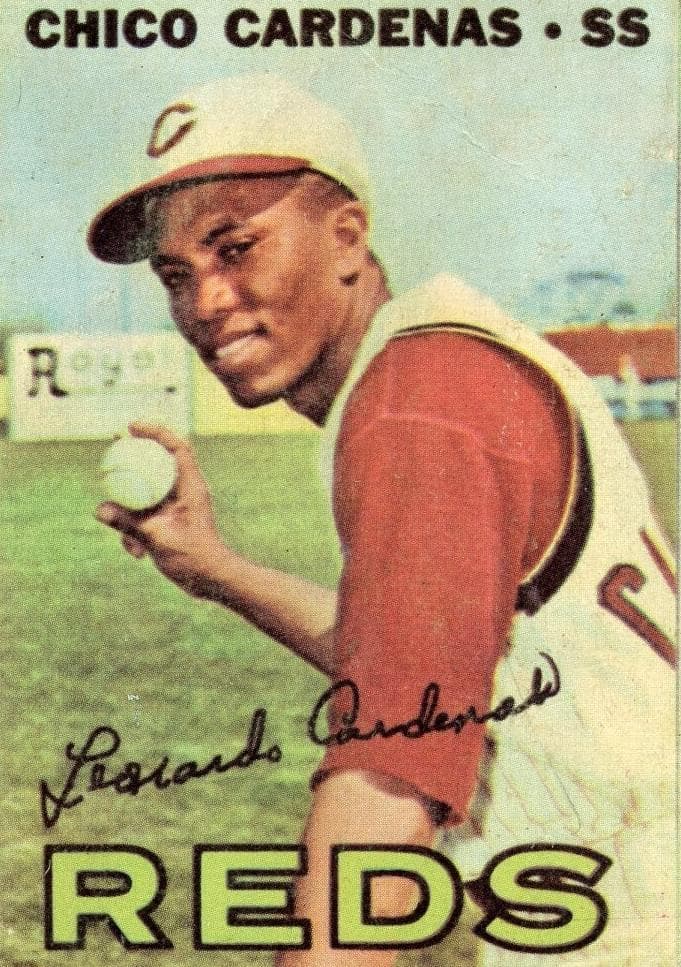 Chico Cardenas 1967 topps Topps Venezuelan