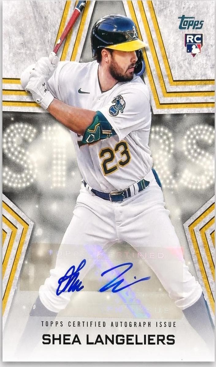 Shea Langeliers 2023 topps Topps