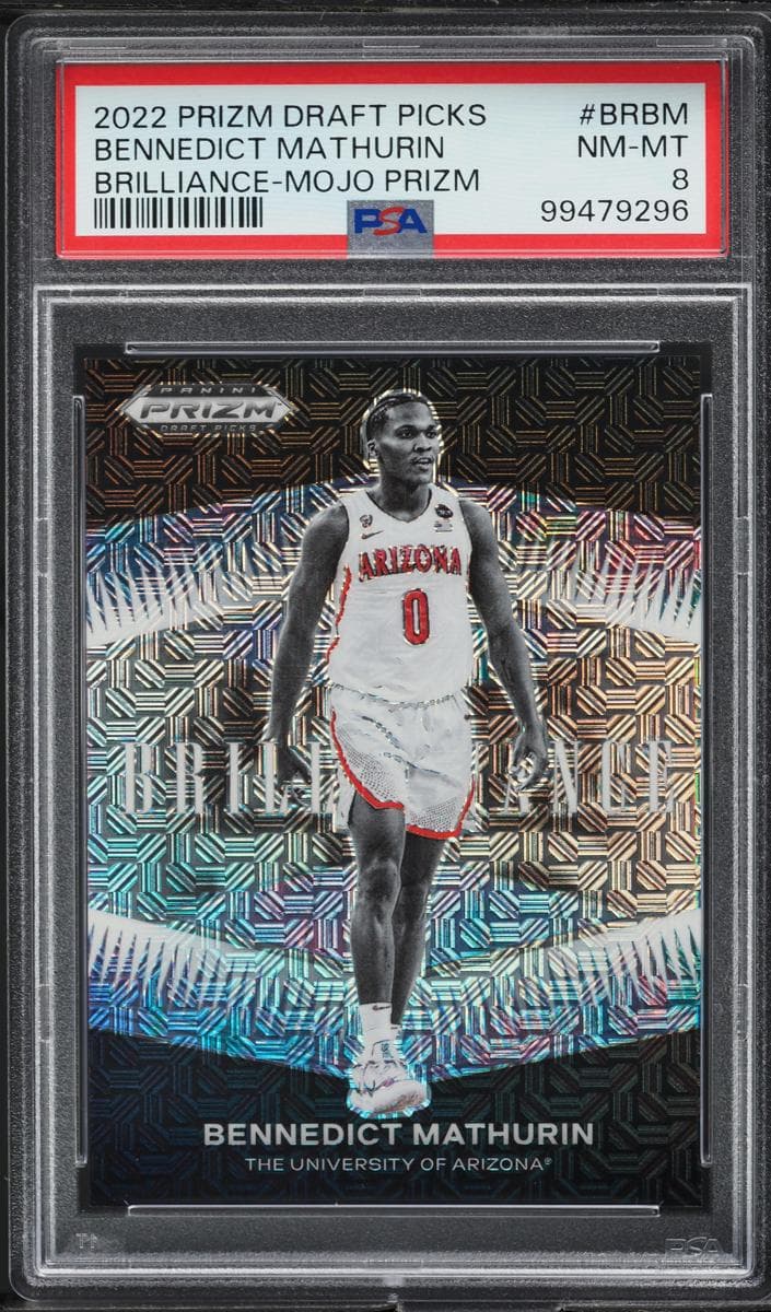 Bennedict Mathurin 2022 panini Panini Prizm Draft Picks
