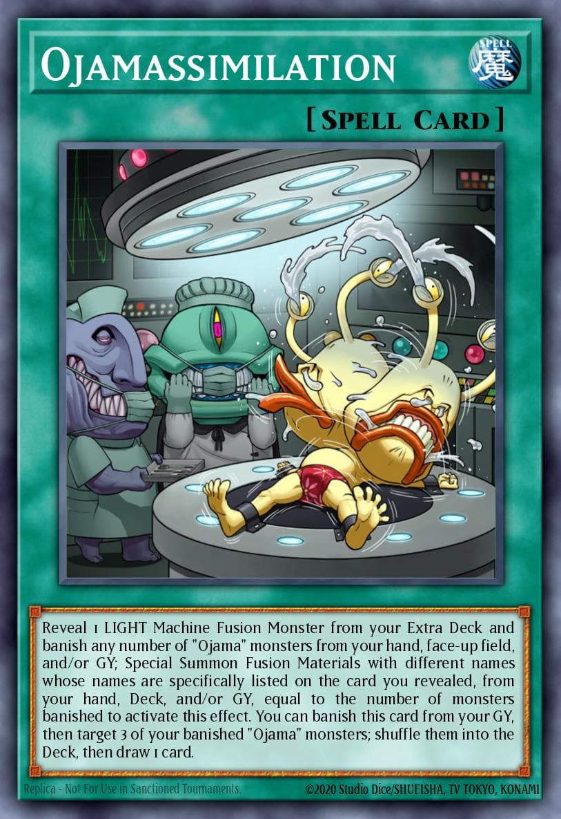 Ojamassimilation 2018 Yu-Gi-Oh! Legendary Duelists: Ancient Millennium